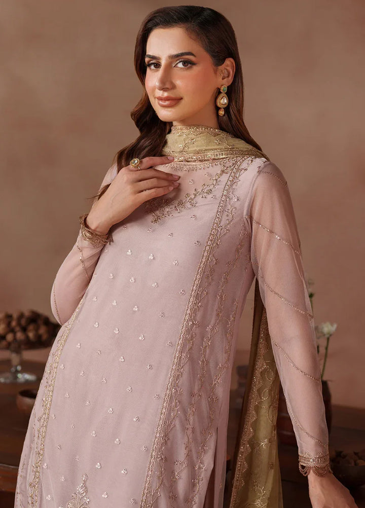 Mahrosh by Zarif Embroidered Net Suits Unstitched 3 Piece ZR25UF MUF-06 Zinoor - Formals Collection