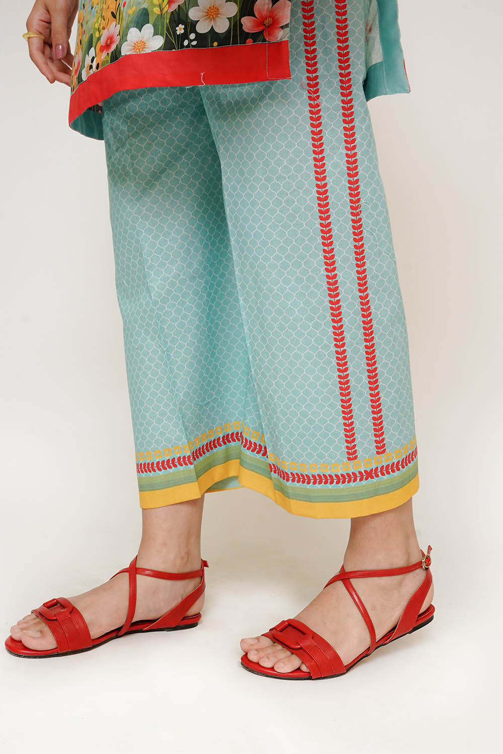 Senorita Girls RTW Printed Lawn Cotton 3 Piece Suit GAD-03474 - Festive Collection