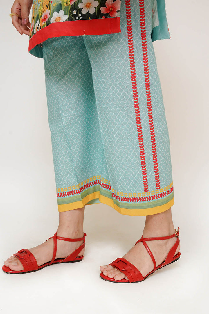 Senorita Girls RTW Printed Lawn Cotton 3 Piece Suit GAD-03474 - Festive Collection