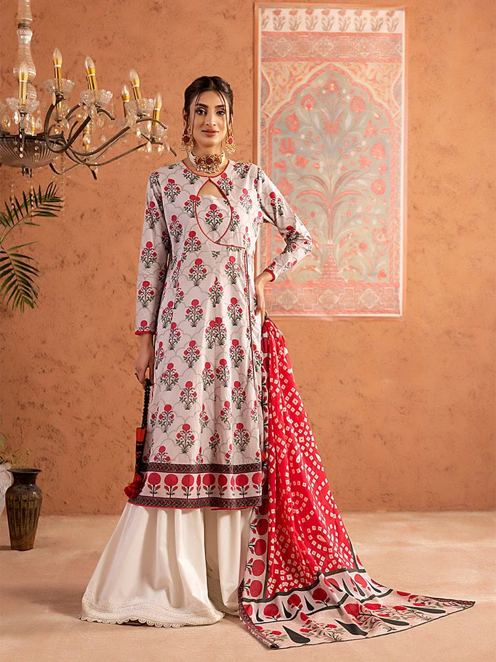 Salitex Women Printed Cross Hatch 2 Piece Suit SPL2PBE026 - Summer Collection