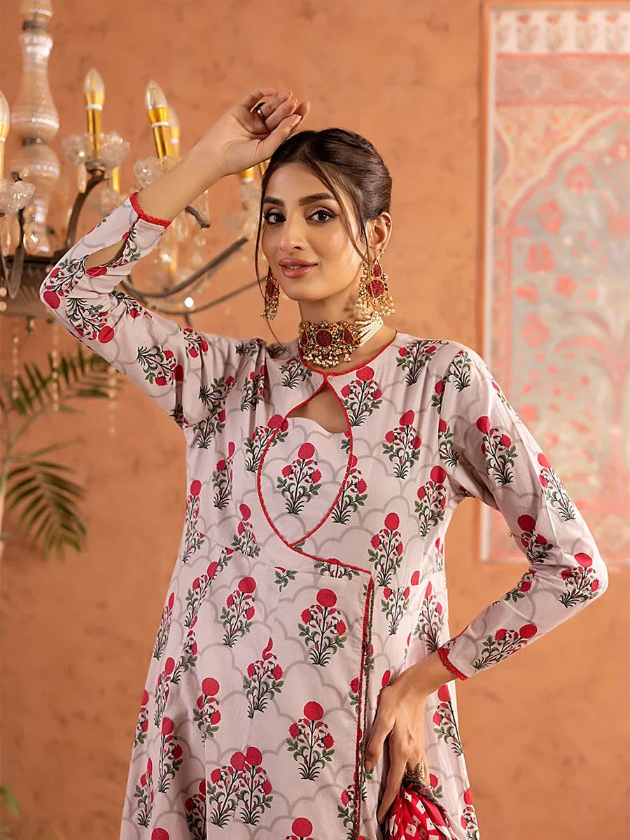 Salitex Women Printed Cross Hatch 2 Piece Suit SPL2PBE026 - Summer Collection