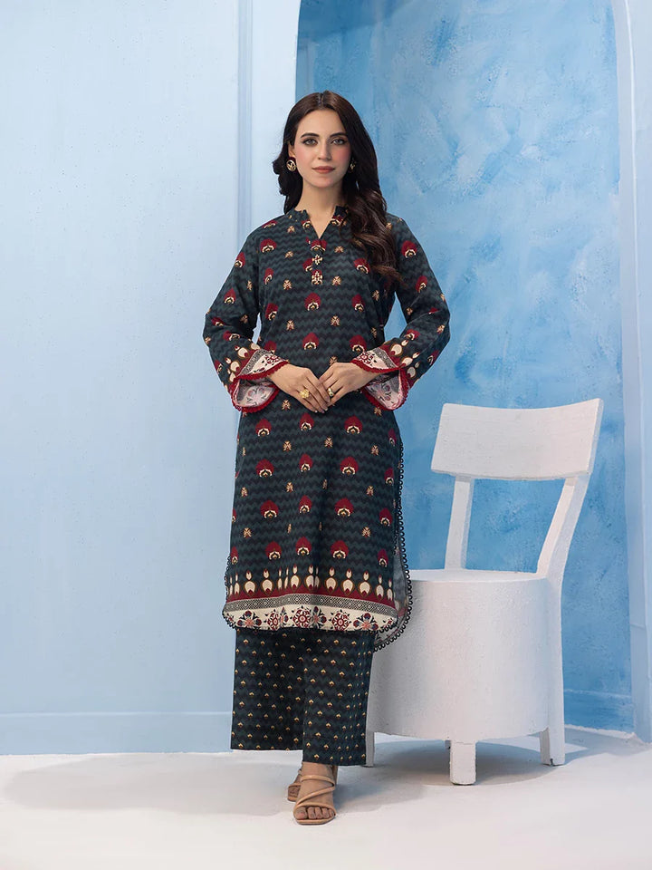Salitex Women Printed Khaddar 2 Piece Suit SPW6DP192 - Winter Collection