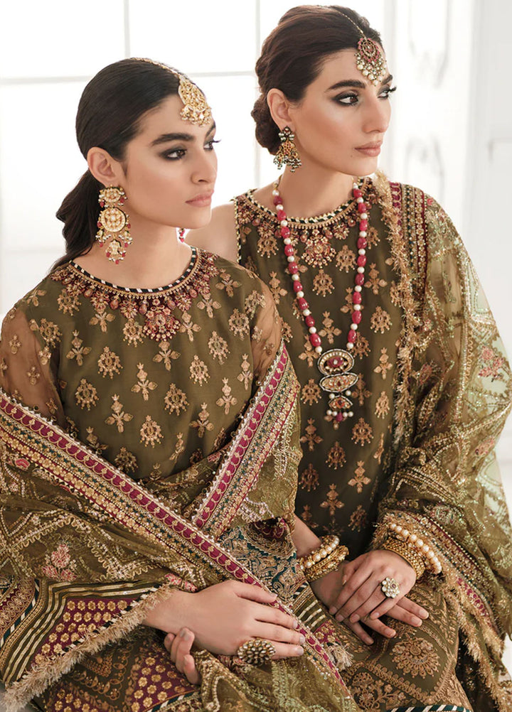 Chantelle by Baroque Unstitched Embroidered Chiffon 3 Piece Suit BQ26UCF CH10-D06 - Festive Collection