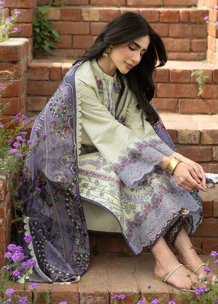 Zainab Chottani Unstitched Embroidered Jacquard 3 Piece Suit ZC26ULE Kyra 04 - Eid Collection