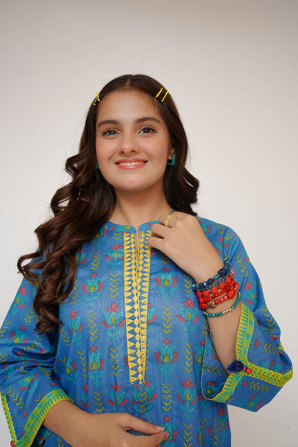 Senorita Girls RTW Printed Lawn Cotton 2 Piece Suit GAC-03479 Eid Collection