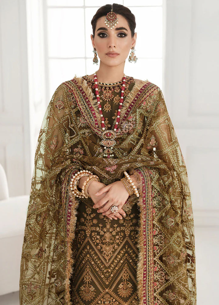 Chantelle by Baroque Unstitched Embroidered Chiffon 3 Piece Suit BQ26UCF CH10-D06 - Festive Collection