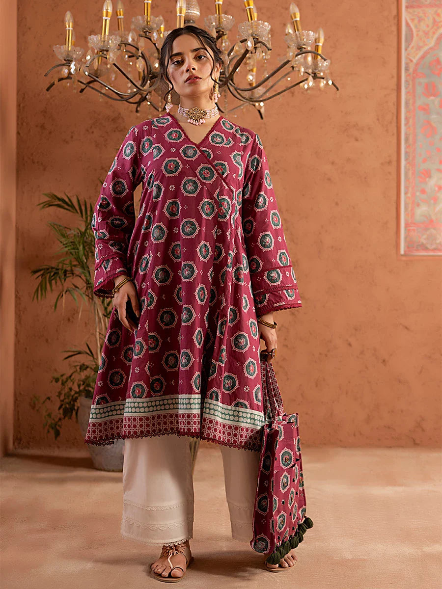 Salitex Women Printed Lawn 1 Piece Shirt SPL1PBE004 - Summer Collection