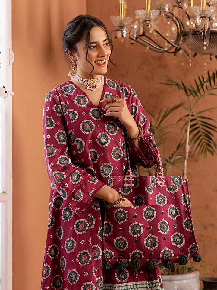 Salitex Women Printed Lawn 1 Piece Shirt SPL1PBE004 - Summer Collection