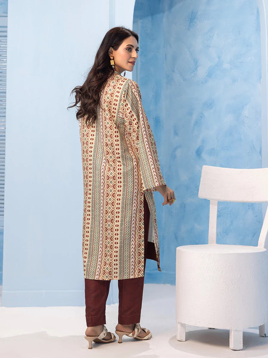 Salitex Women Printed Poly Viscose 2 Piece Suit WRS2BA24AL50 - Summer Collection