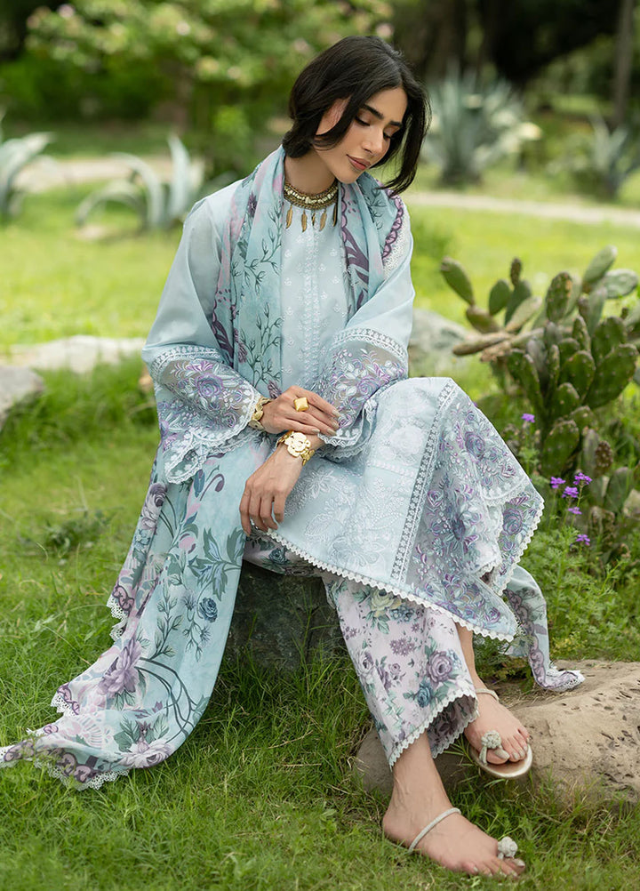 Zainab Chottani Unstitched Embroidered Lawn 3 Piece Suit ZC26ULE Cove 06 - Eid Collection