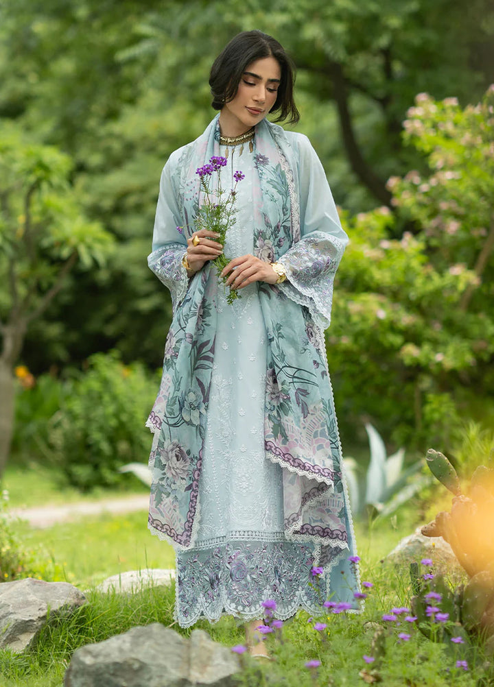 Zainab Chottani Unstitched Embroidered Lawn 3 Piece Suit ZC26ULE Cove 06 - Eid Collection