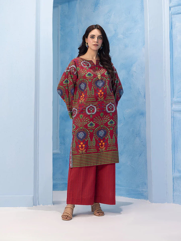 Salitex Women Printed Khaddar 2 Piece Suit WRS2BA24AL134 - Winter Collection