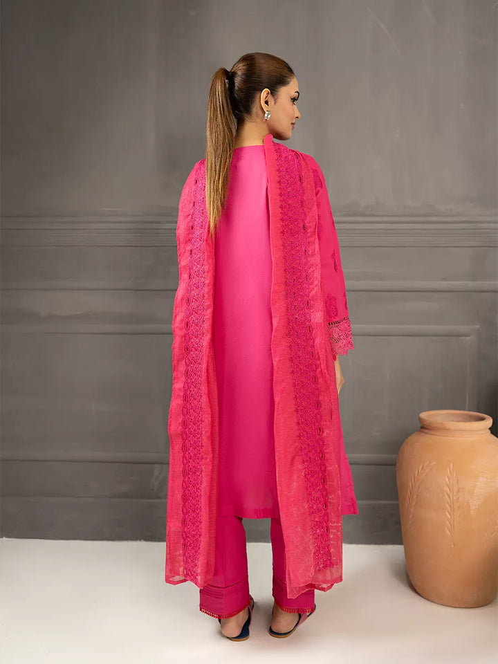 Salitex Women Embroidered Cambric 3 Piece Suit PML3PBC290 - Summer Collection