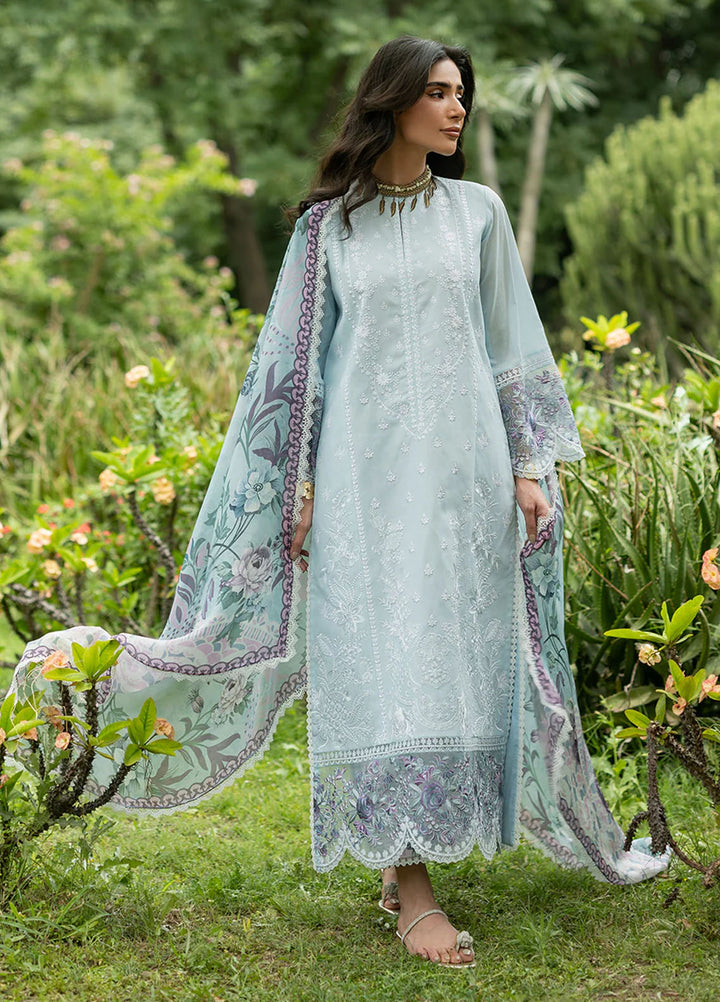 Zainab Chottani Unstitched Embroidered Lawn 3 Piece Suit ZC26ULE Cove 06 - Eid Collection