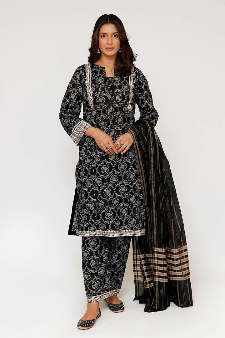 Senorita Women RTW Printed Lawn Cotton 3 Piece Suit LAD-03487 Eid Collection