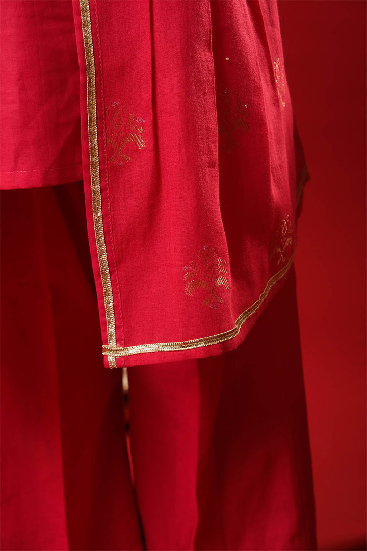 Senorita Girls RTW Embroidered Cotton 3 Piece Suit KBD-03327 Eid Collection