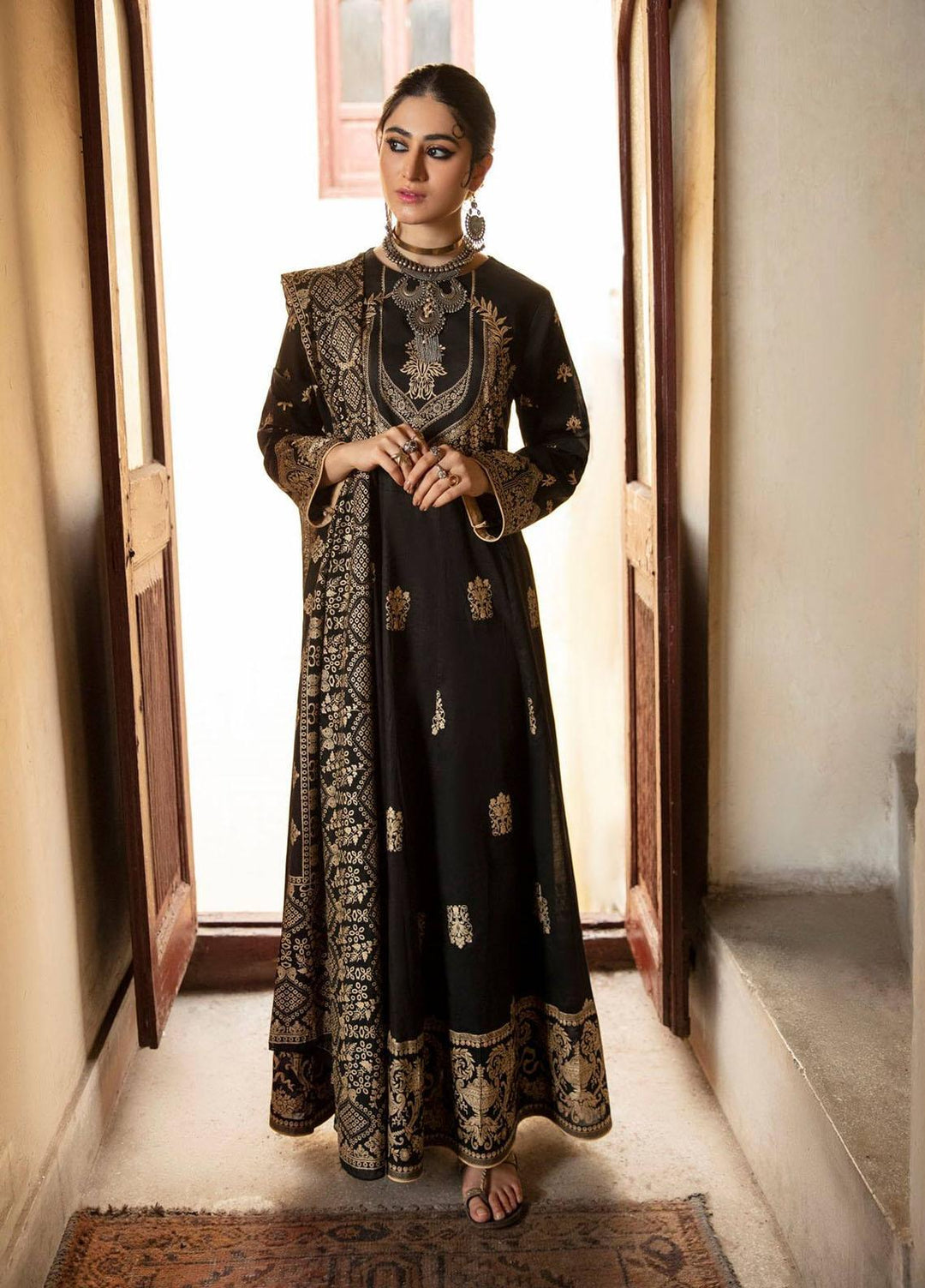 Garnet Clothing Screen Printed Lawn Stitched 2 Piece Suit CHAAND
