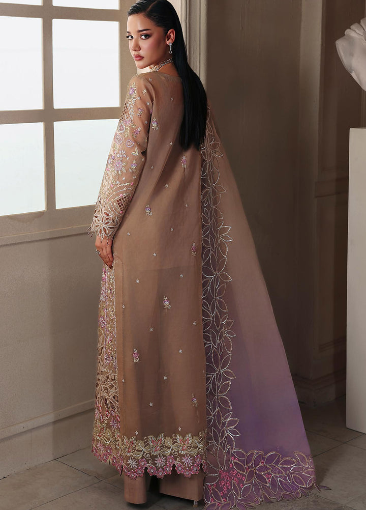 Sage by Rajbari Unstitched Embroidered Organza 4 Piece Suit RB26SW Vesper 01 - Wedding Collection
