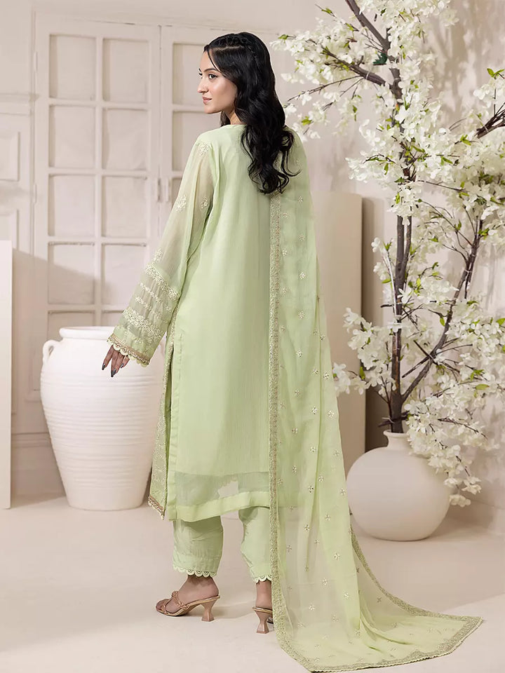 Salitex Women Embroidered Chiffon 3 Piece Suit SPL3PEF059 - Summer Collection