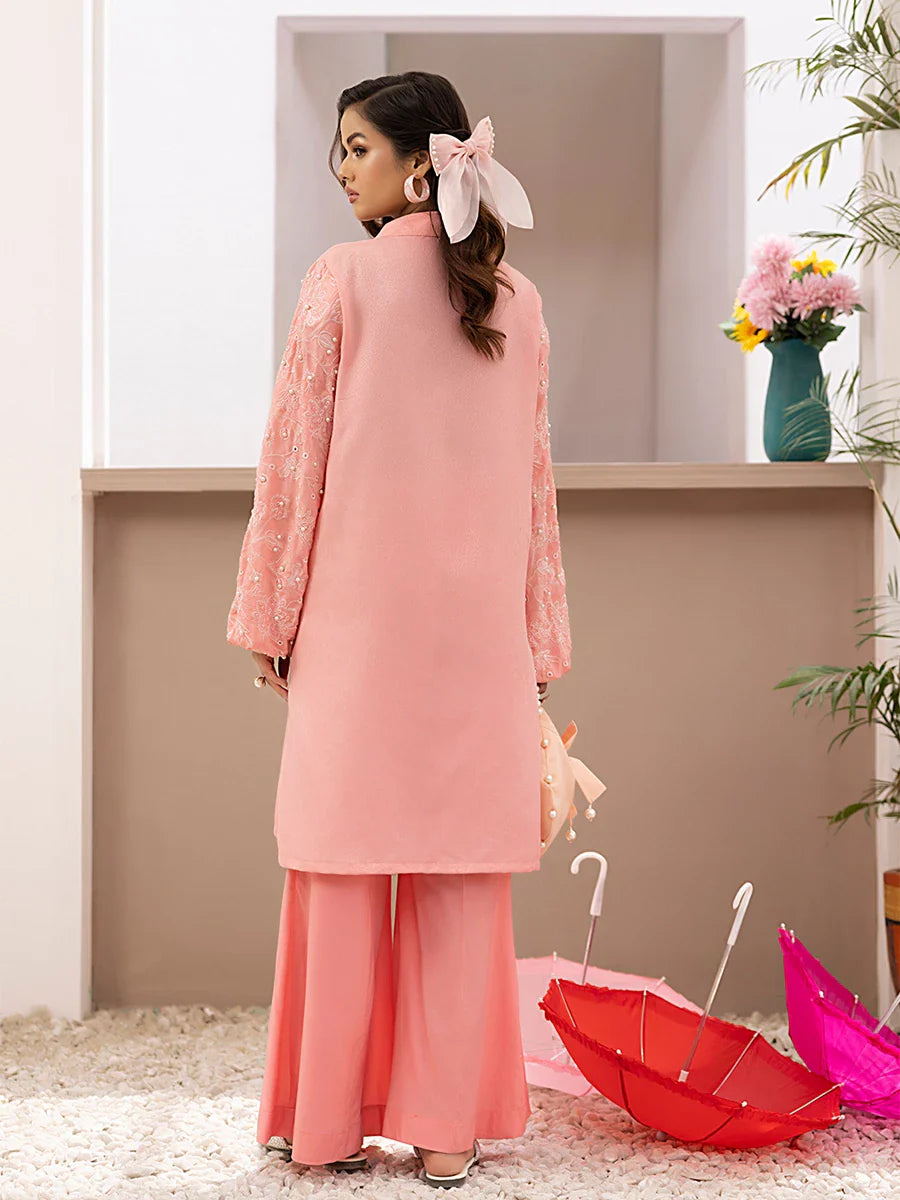 Salitex Women Embroidered Jacquard 2 Piece Suit SPL2PEC025 - Summer Collection