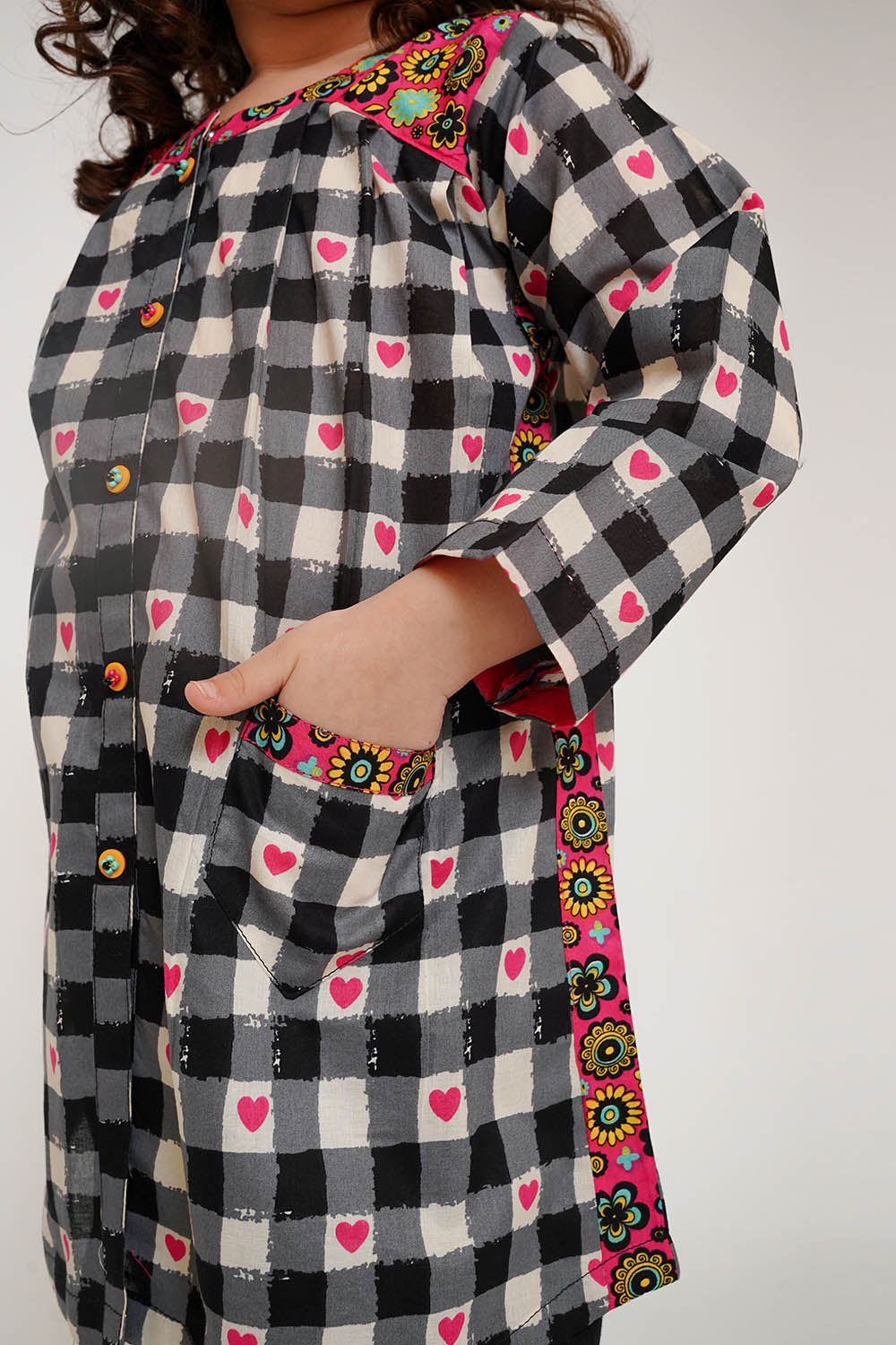 Senorita Kids RTW Printed Lawn Cotton 1 Piece Suit KAA-03480 Eid Collection