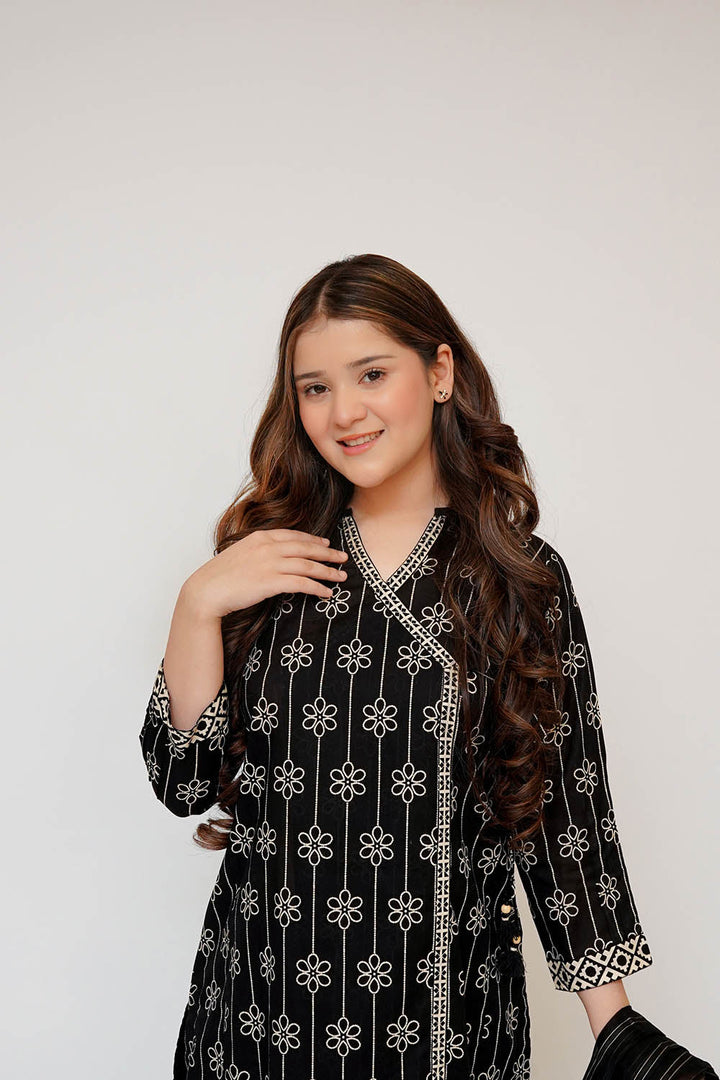 Senorita Girls RTW Printed Lawn Cotton 3 Piece Suit GAD-03460 Eid Collection