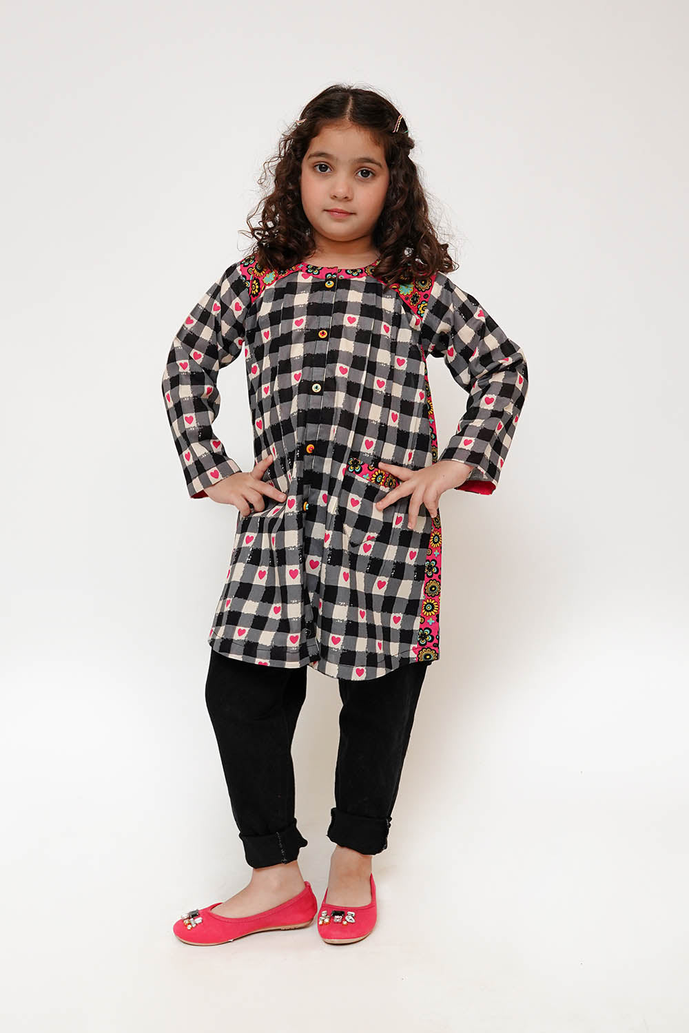 Senorita Kids RTW Printed Lawn Cotton 1 Piece Suit KAA-03480 Eid Collection
