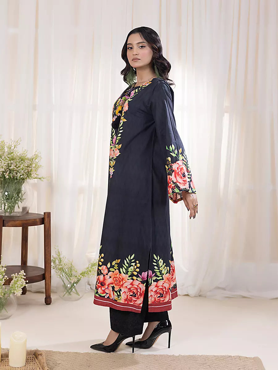 Salitex Women Printed Cross Hatch 1 Piece Shirt SPL1PBE076 - Summer Collection