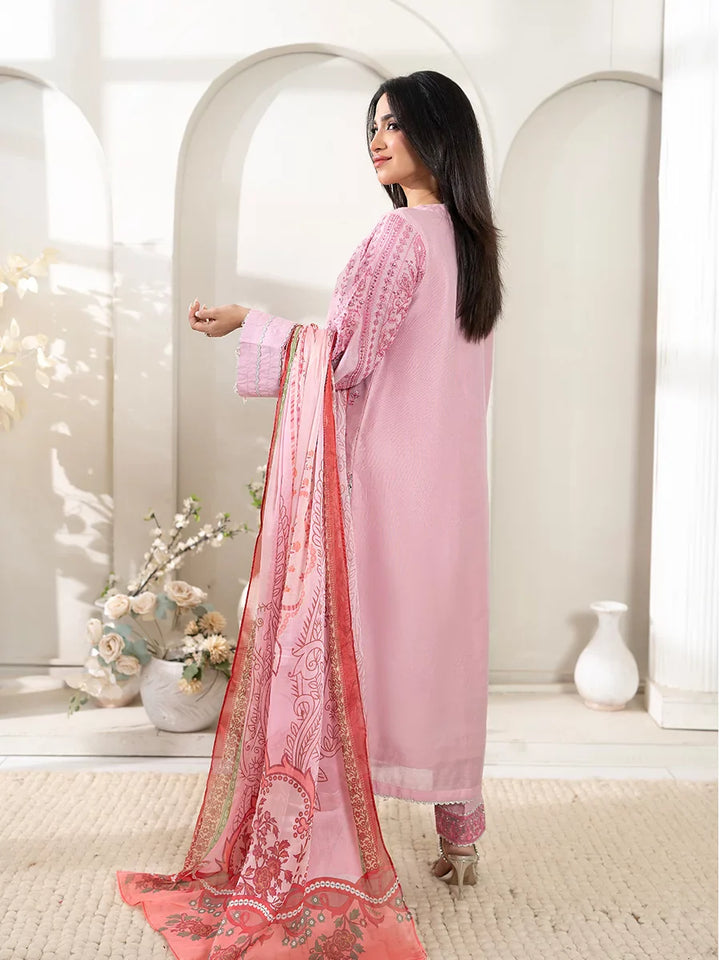 Salitex Women Embroidered Cotton 3 Piece Suit SPL3PEF125 - Summer Collection