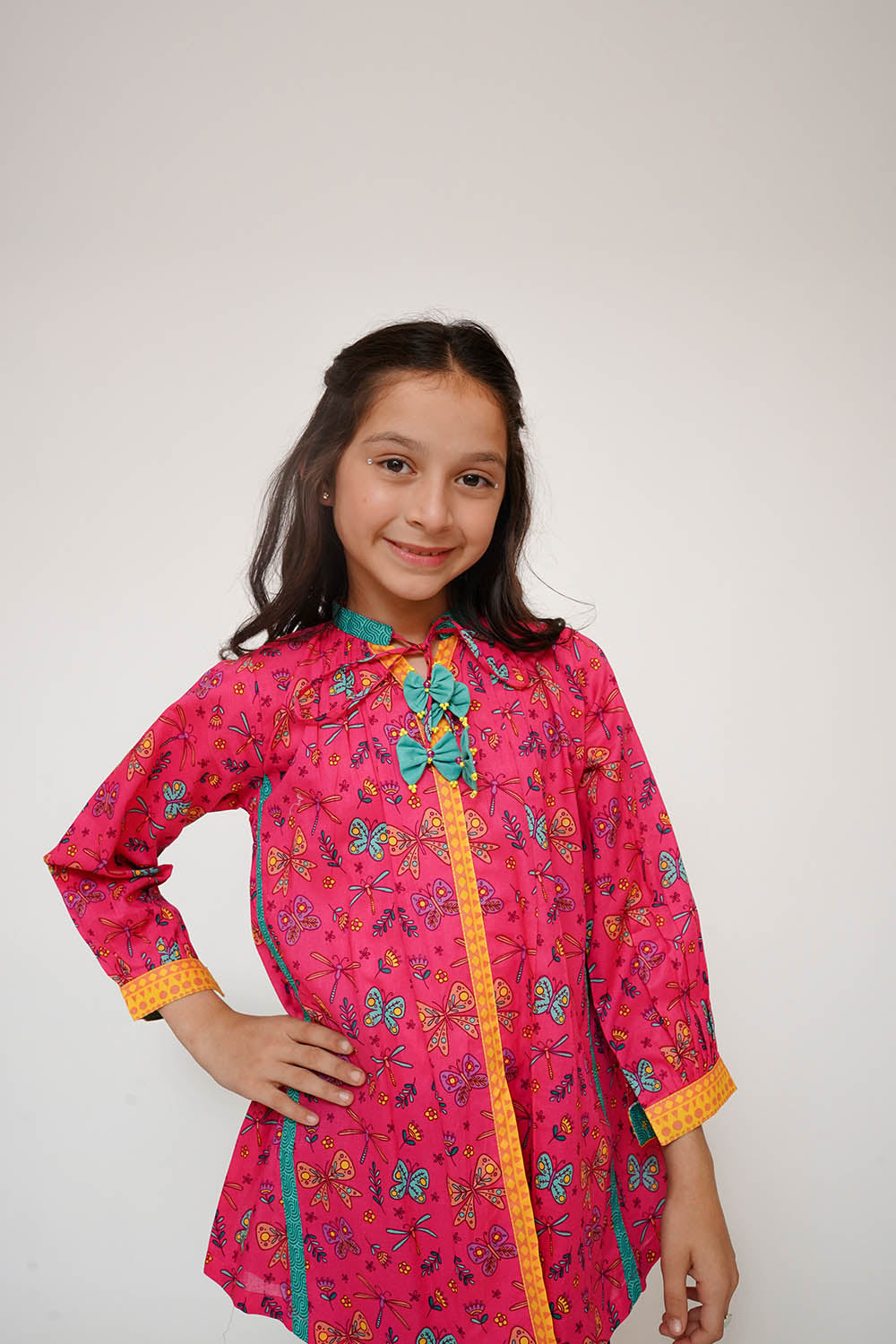 Senorita Kids RTW Printed Lawn Cotton 1 Piece Suit KAA-03490 Eid Collection