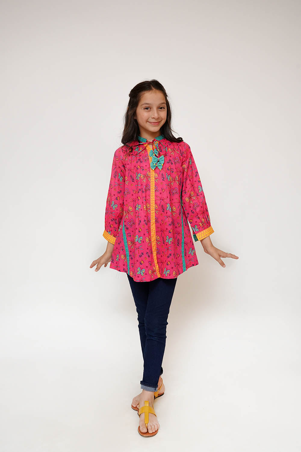 Senorita Kids RTW Printed Lawn Cotton 1 Piece Suit KAA-03490 Eid Collection