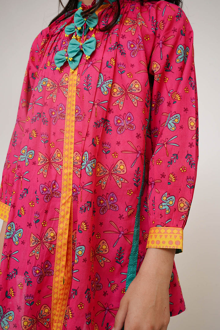 Senorita Kids RTW Printed Lawn Cotton 1 Piece Suit KAA-03490 Eid Collection
