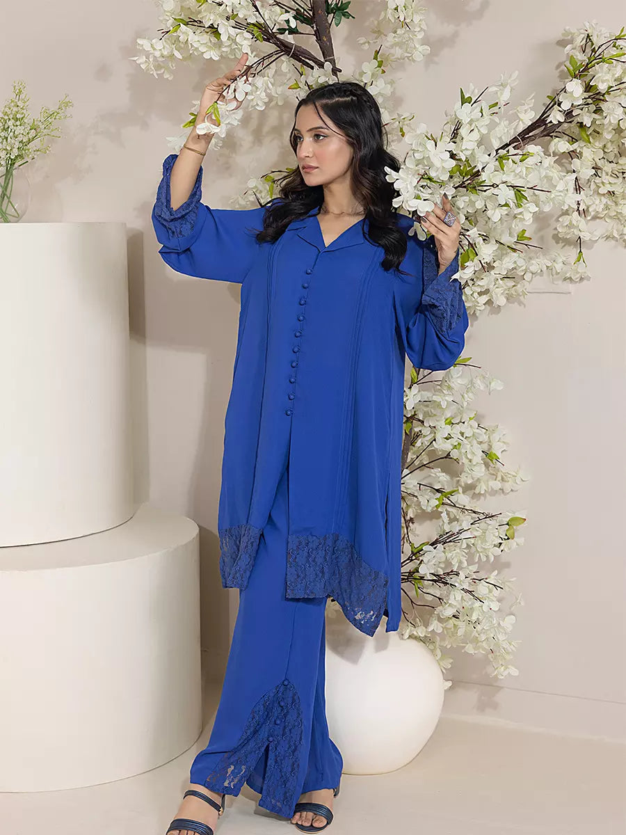 Salitex Women Solids Georgette 2 Piece Suit EUAL2PBC188 - Summer Collection