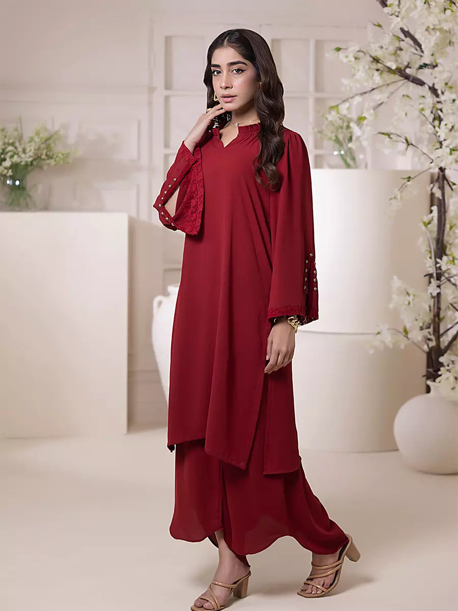 Salitex Women Solids Georgette 2 Piece Suit EUAL2PBC184 - Summer Collection