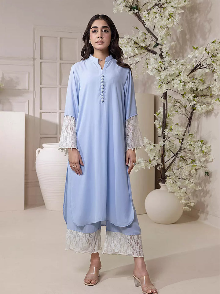 Salitex Women Solids Georgette 2 Piece Suit EUAL2PBC187 - Summer Collection