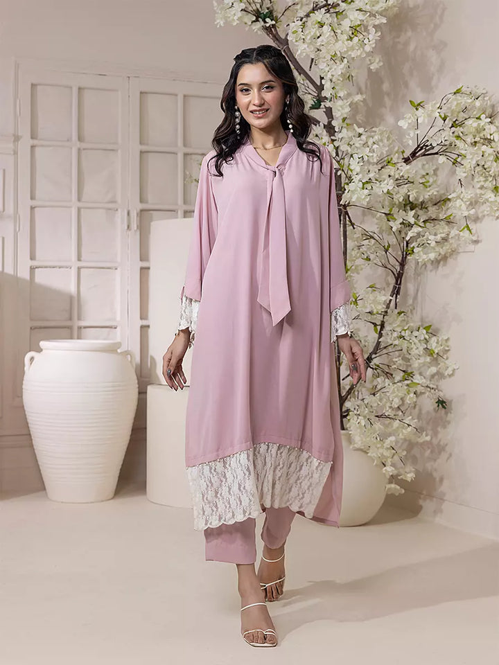 Salitex Women Solids Georgette 2 Piece Suit EUAL2PBC191 - Summer Collection