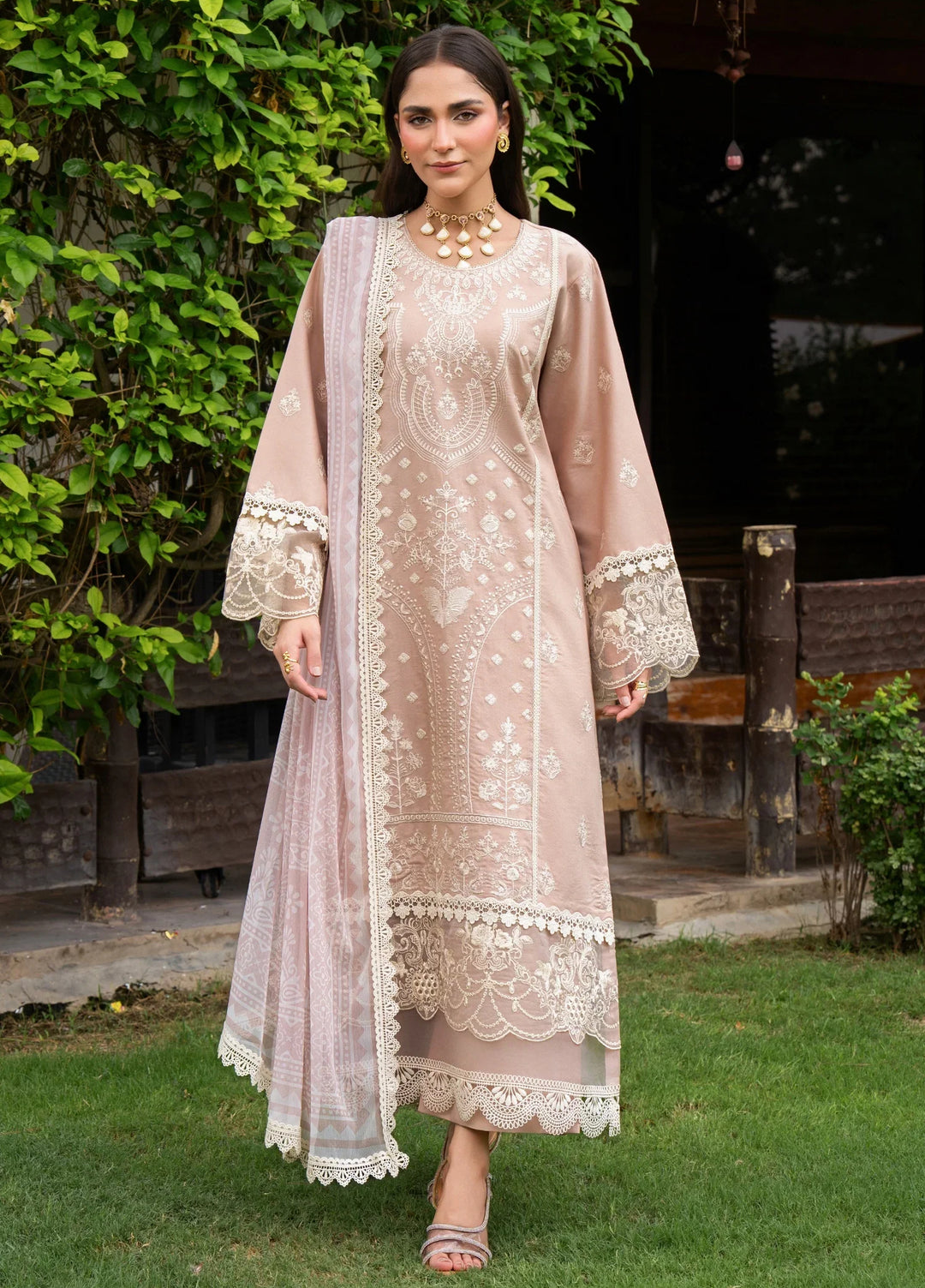 Chandan Nagri RTW Embroidered Lawn 3 Piece Suit Paradise-Tale - Casual Collection