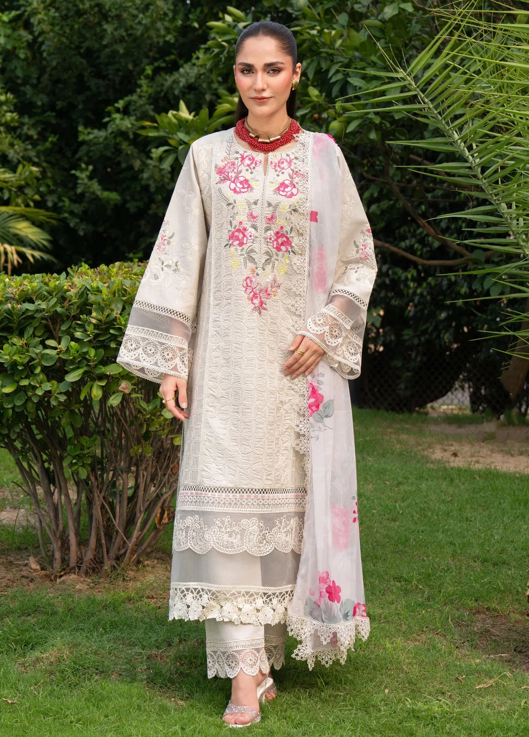 Chandan Nagri RTW Embroidered Lawn 3 Piece Suit Aura-Spring - Casual Collection
