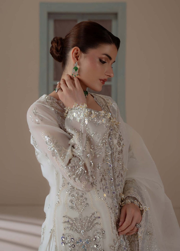Ember by Aylin Unstitched Embroidered Organza 3 Piece Suit AY26UEW Serenity - Wedding Collection