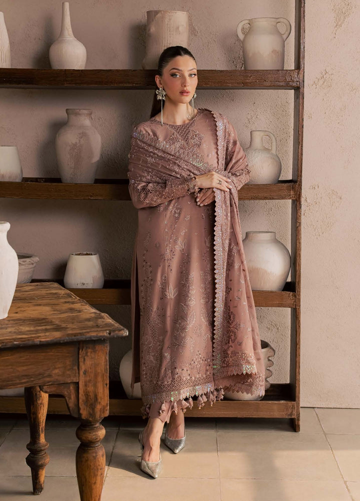 Nureh Unstitched Embroidered Karandi 3 Piece Suit NU26UKE NE-273 - Festive Collection