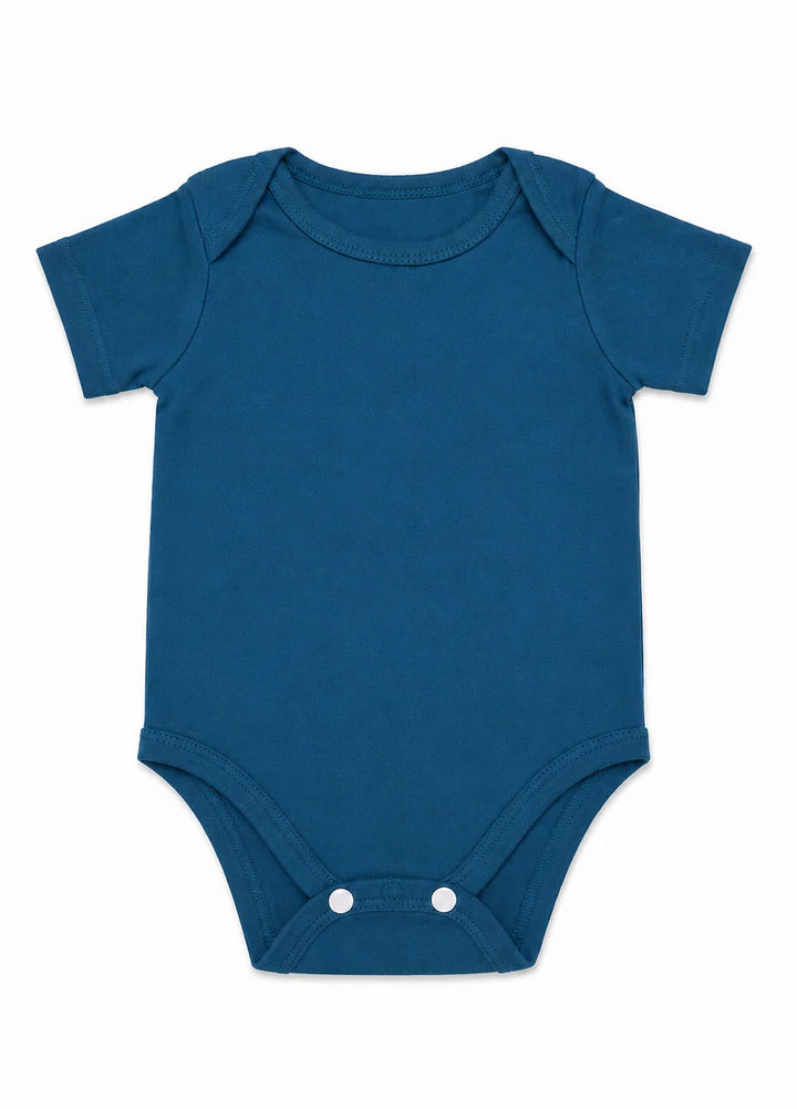 Lambkin Kids RTW Solids Cotton 1 Piece Teal - Casual Collection
