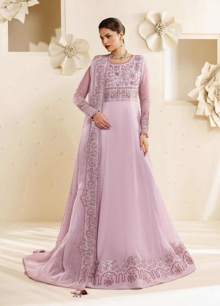Sireine by Alizeh Fashion Unstitched Embroidered Chiffon 3 Piece Suit AF26UCS AF-CH-2292-FEATHER - Festive Collection