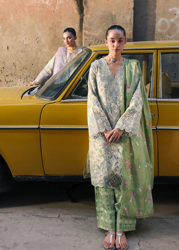 Nissa by RajBari Unstitched Embroidered Viscose 3 Piece Suit RB26UNV D-06 - Winter Collection