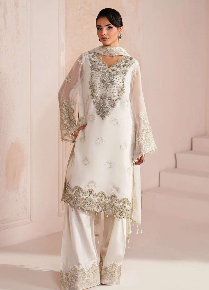 Alizeh Fashion Unstitched Embroidered Chiffon 3 Piece Suit AF26UCF AF-BHM-4067-Zeba - Festive Collection
