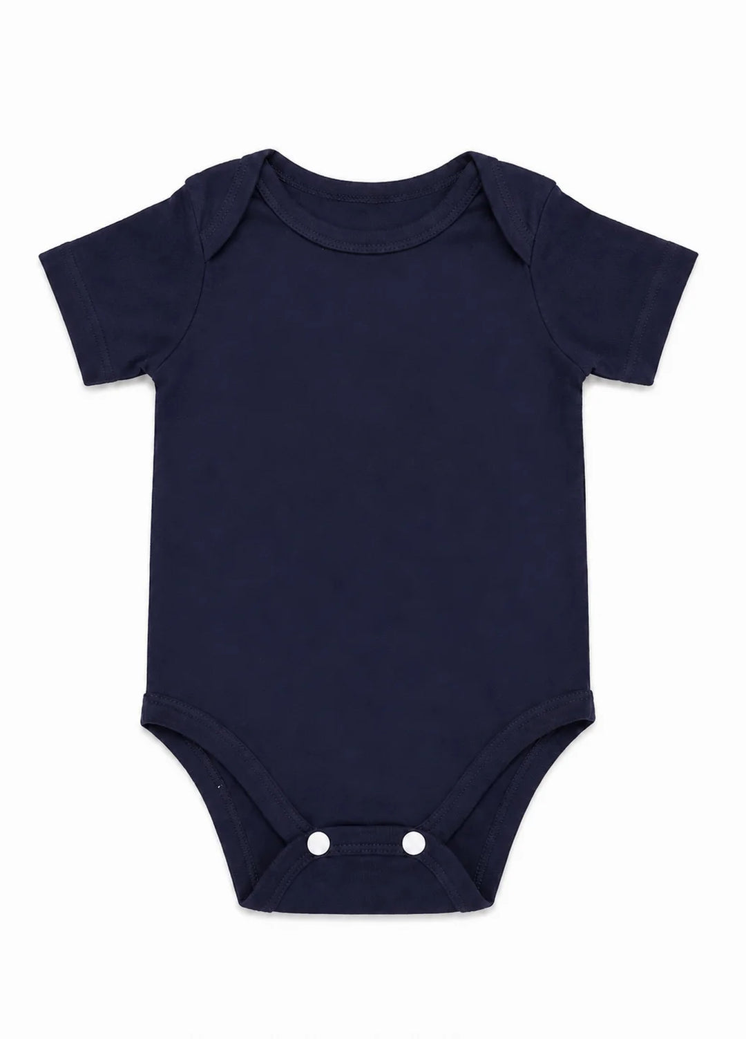 Lambkin Kids RTW Solids Cotton 1 Piece Navy - Casual Collection
