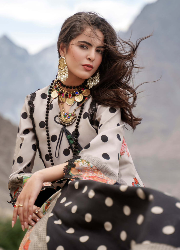 C Prints by Charizma Unstitched Printed Staple 3 Piece Suit CHR26ULP CPW6-07 - Casual Collection