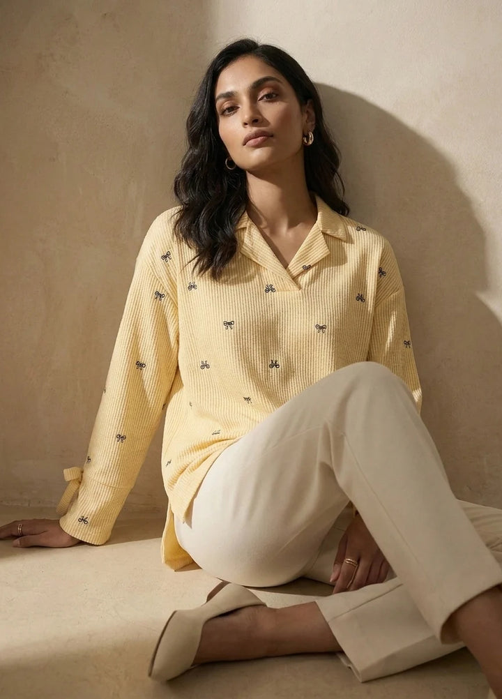 Menaal Women RTW Printed Blended 1 Piece DAFFODIL WISPER - Western Collection