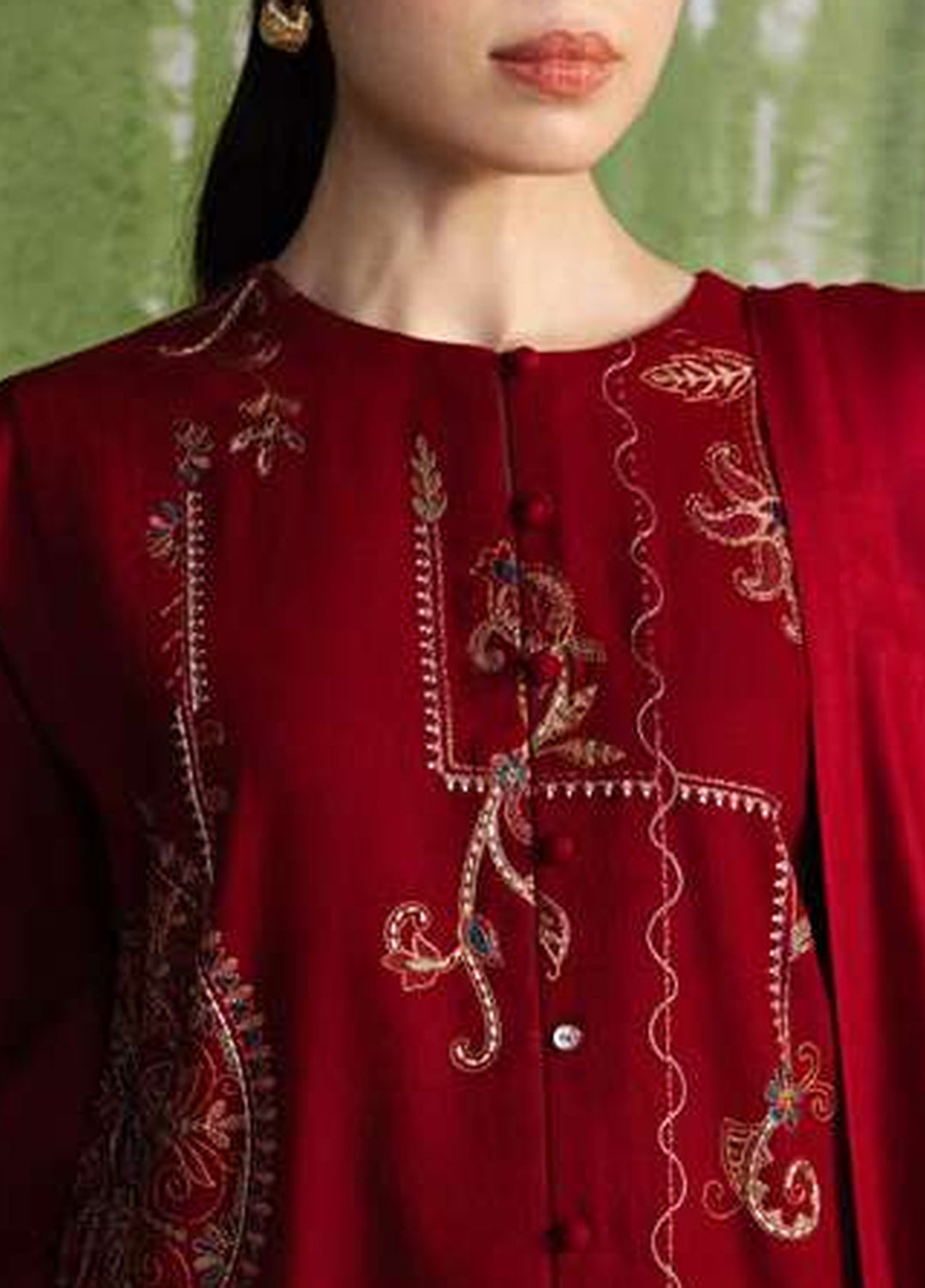 Coco by Zara Shahjahan Unstitched Khaddar 3 Piece Suit CZS26UKW DIBA 10A - Winter Collection