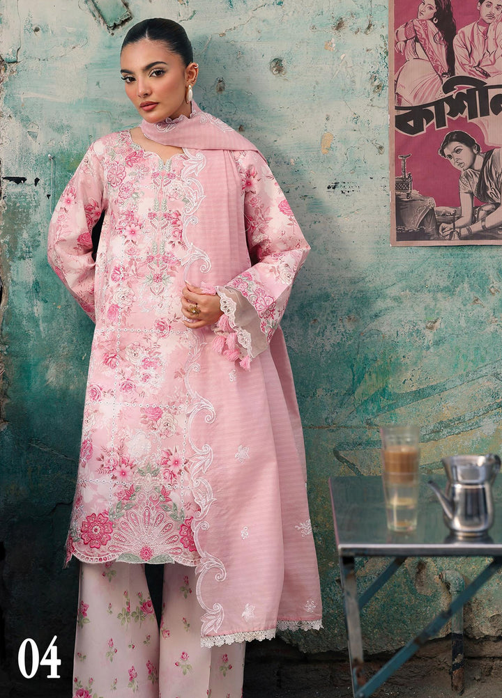 Nissa by RajBari Unstitched Embroidered Viscose 3 Piece Suit RB26UNV D-04 - Winter Collection
