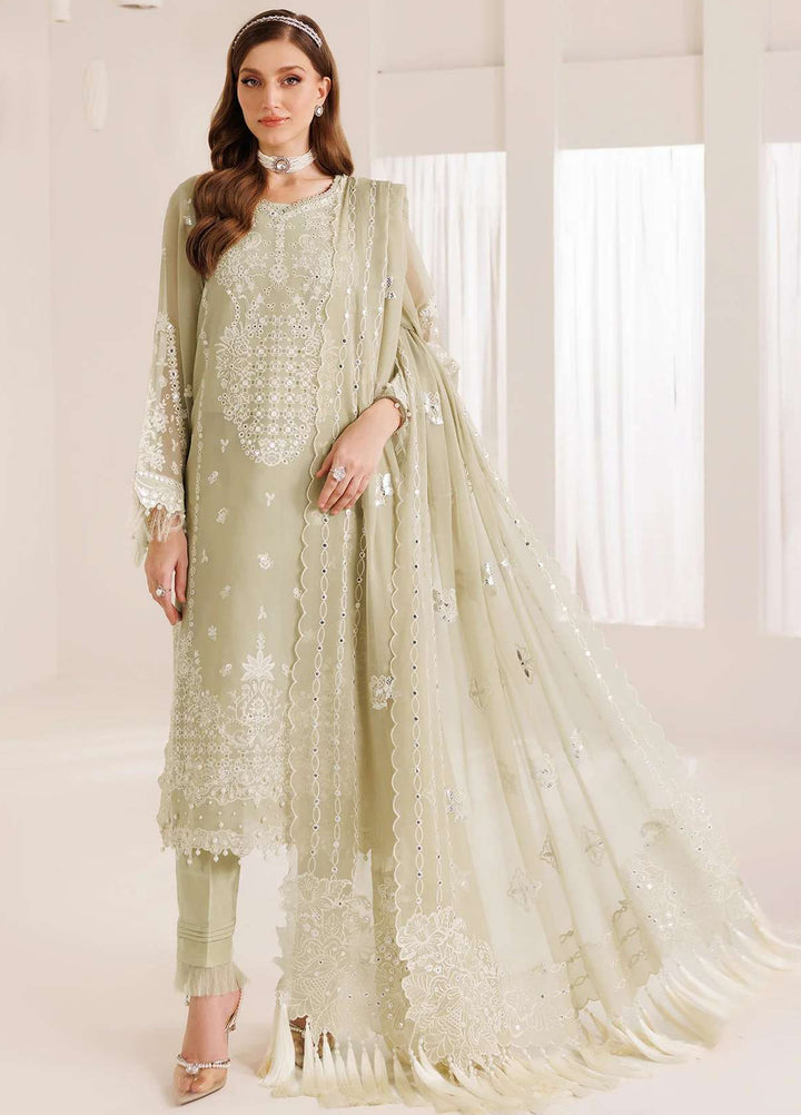 Alizeh Fashion Unstitched Embroidered Chiffon 3 Piece Suit AF26UCF AF-DHG-5031-Ahana - Festive Collection